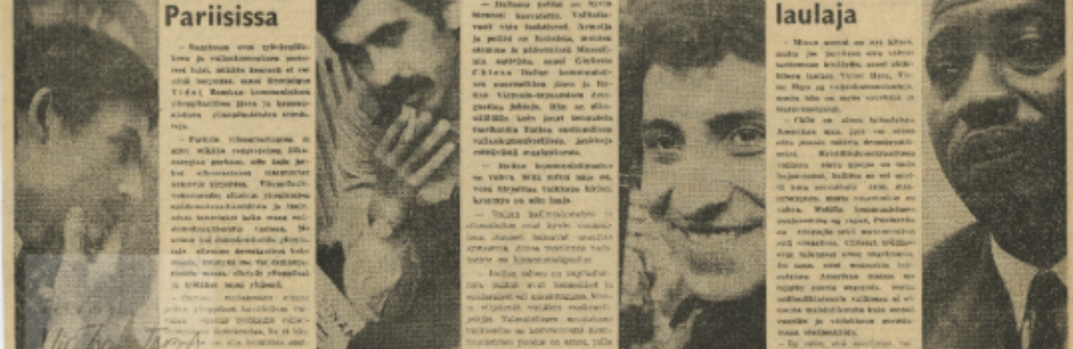 Victor Jara en Helsinki