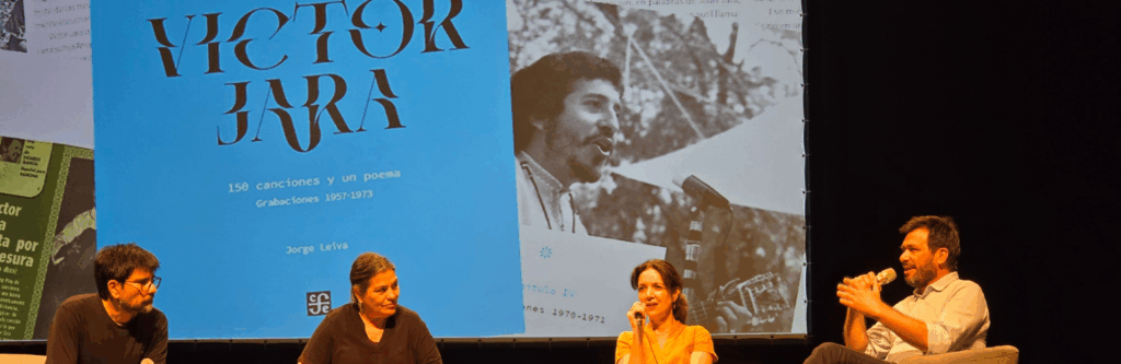 lanzamiento libro victor jara 150 canciones y un poema