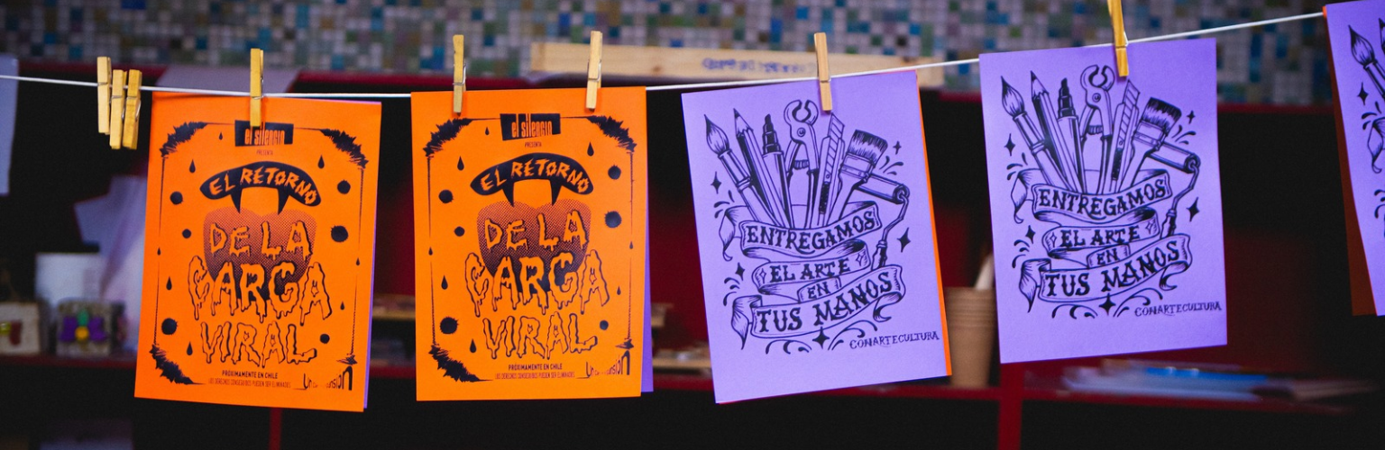 taller serigrafia fundacion victor jara